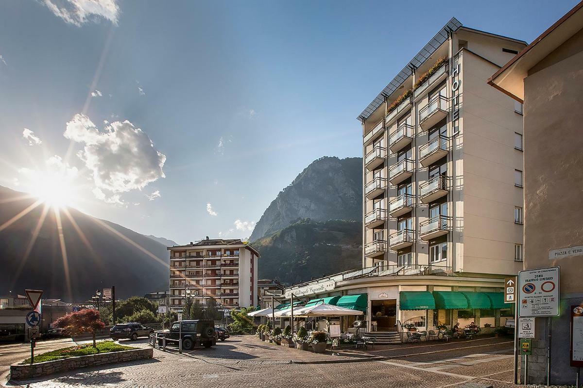 Hotel Conradi Chiavenna Exterior foto