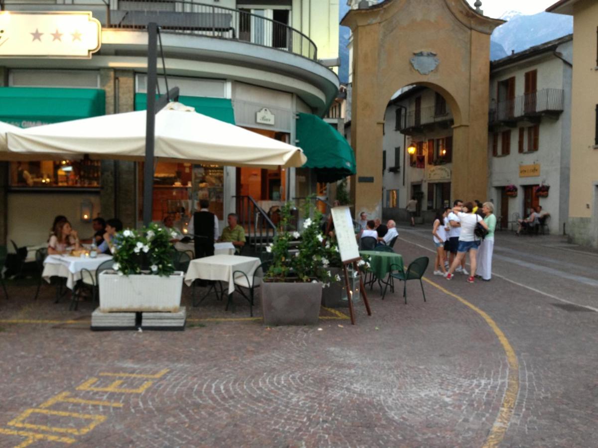 Hotel Conradi Chiavenna Exterior foto